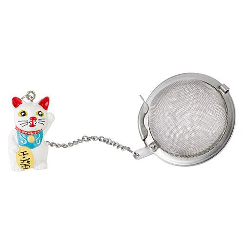 Lucky Cat tea-ball infuser.