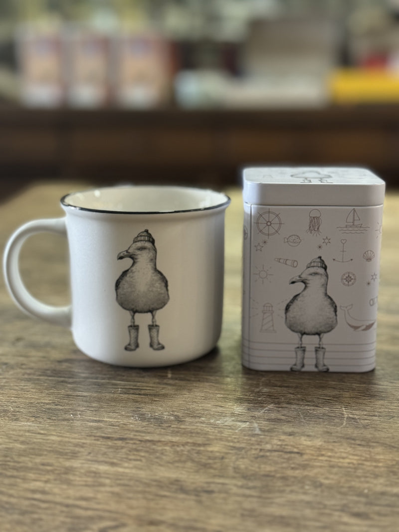 Seal and Seagull Tea Tin