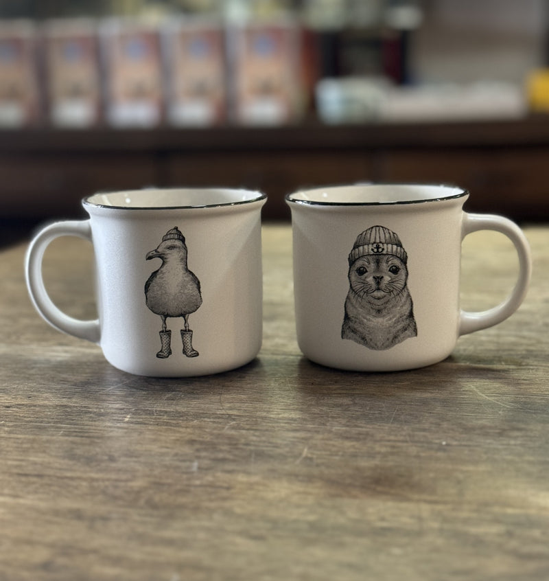 Seal and Seagull Mug