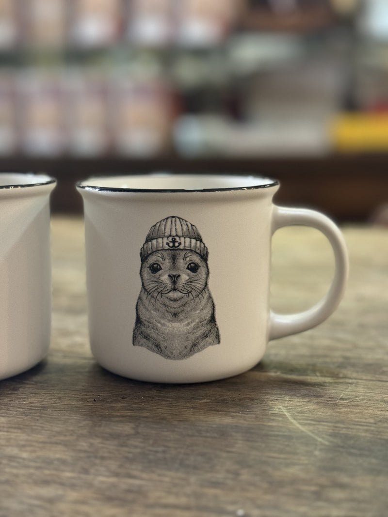 Seal and Seagull Mug