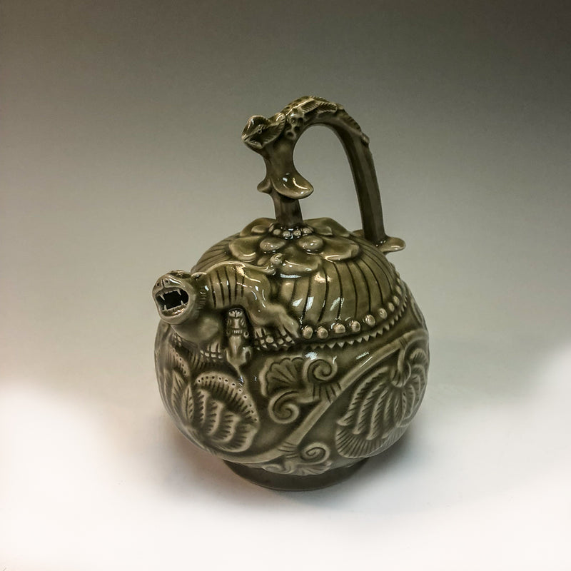 Vintage Bing & Grondahl Historical Teapot 656